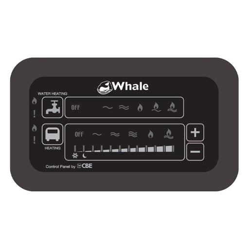 Whale CBE Duo Control Panel for 4kW Space & 8/13L Water Heaters: Advanced Contro Whale - UK Camping And Leisure