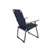 Bo-Camp Industrial Collection Chair Bushwick M Blue Bo-Camp - UK Camping And Leisure