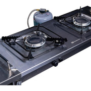 RidgeMonkey Grilla CookStation Double Hob - Camping Fishing - Image 4 of 4 | Outdoor Cooking | UK Camping and Leisure