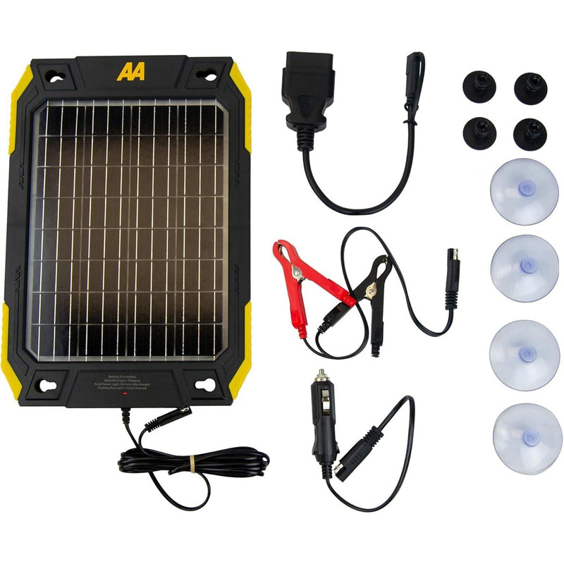 AA 13W Solar Battery Charger AA - UK Camping And Leisure