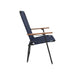 Bo-Camp Industrial Collection Chair Bushwick xl Blue Bo-Camp - UK Camping And Leisure