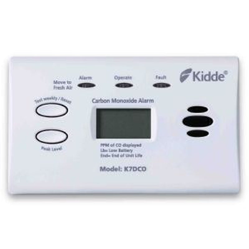 Kidde Carbon Monoxide Alarm Digital Display K7Dco Kzk7Dco UK Camping And Leisure - UK Camping And Leisure
