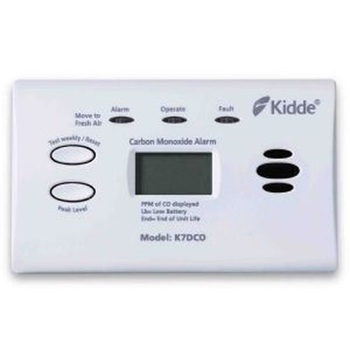 Kidde Carbon Monoxide Alarm Digital Display K7Dco Kzk7Dco UK Camping And Leisure - UK Camping And Leisure