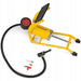 Dunlop Single Barrel Foot Air Pump Car Bike Bicycle Manometer Inflatables Balls Dunlop - UK Camping And Leisure