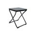 Bo-Camp Stool & Top Foldable Black Bo-Camp - UK Camping And Leisure