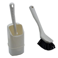 Mini Loo Brush and Holder, Caravan Boat Motorhome Camper Camping Bathroom & Toile