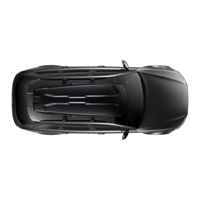 Thule Vector L roof box black metallic Rooftop cargo carrier Thule - UK Camping And Leisure