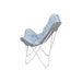 Bo-Camp Pastel Collection Relax Chair Murat Oxford Blue Bo-Camp - UK Camping And Leisure