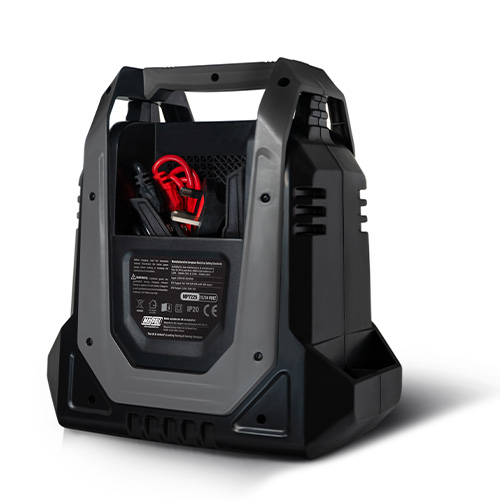 Maypole Smart Car Battery Charger with 40A Booster Fast Charge Heavy Duty 12/24V