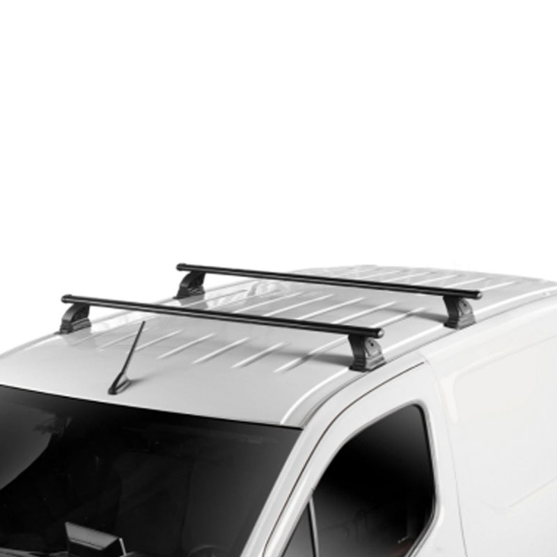 Summit SUP-006 Premium Multi Fit Roof Bars, Black Steel, Set of 2 Summit - UK Camping And Leisure