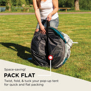 Coleman Fast Pitch Pop Up Galiano 2 Person Blue Tent Coleman - UK Camping And Leisure