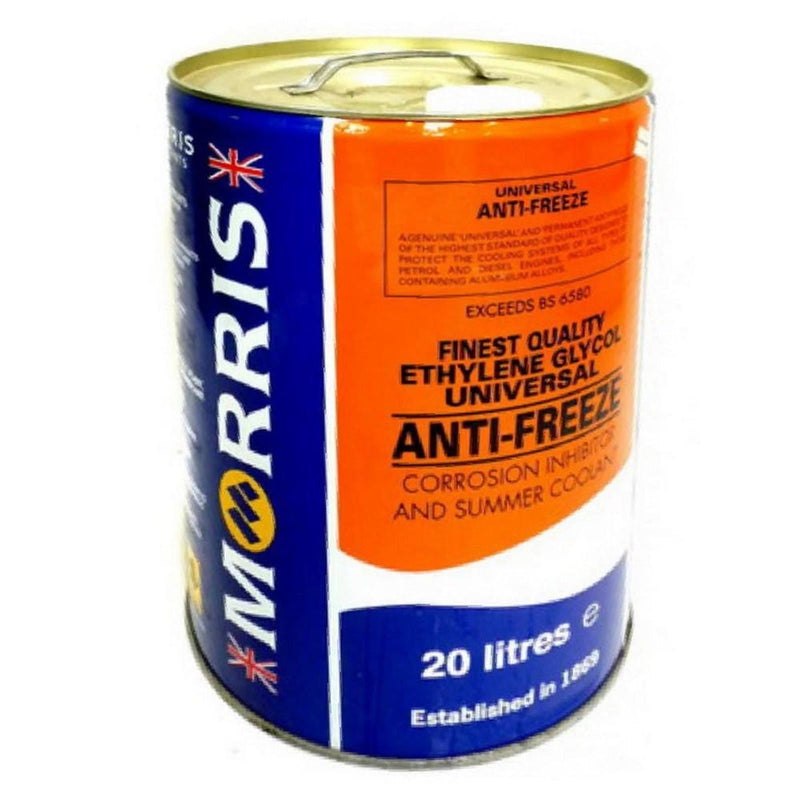 Morris Antifreeze 20L Drum Morris - UK Camping And Leisure
