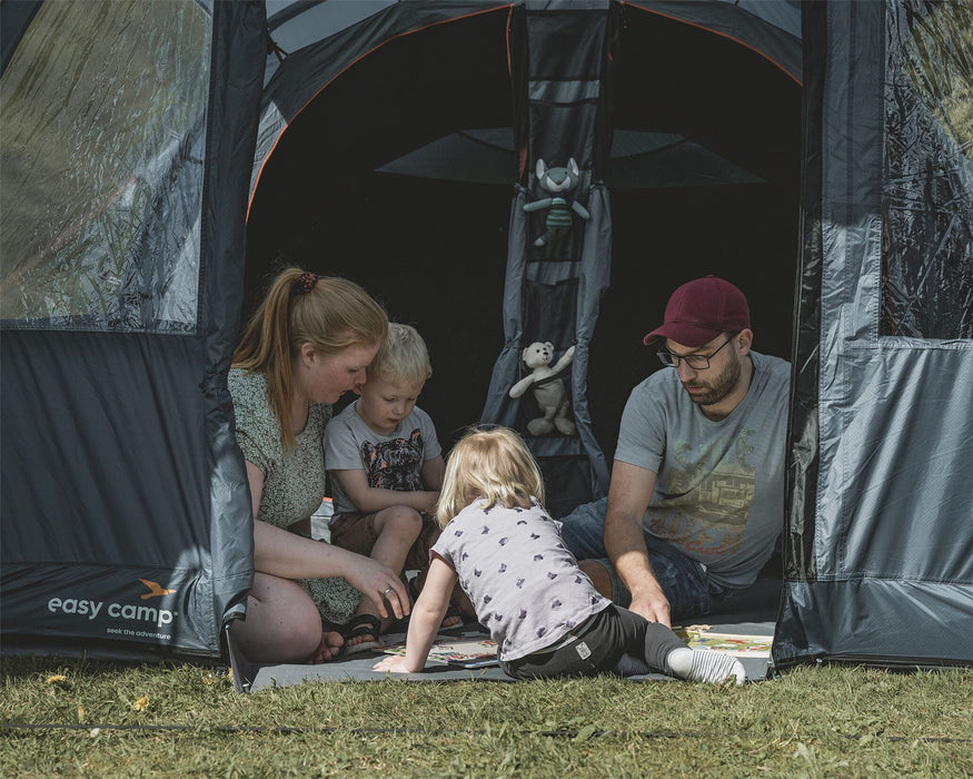 Easy Camp Skarvan 5 Pole Tent Blue 5 Person Easy Camp - UK Camping And Leisure