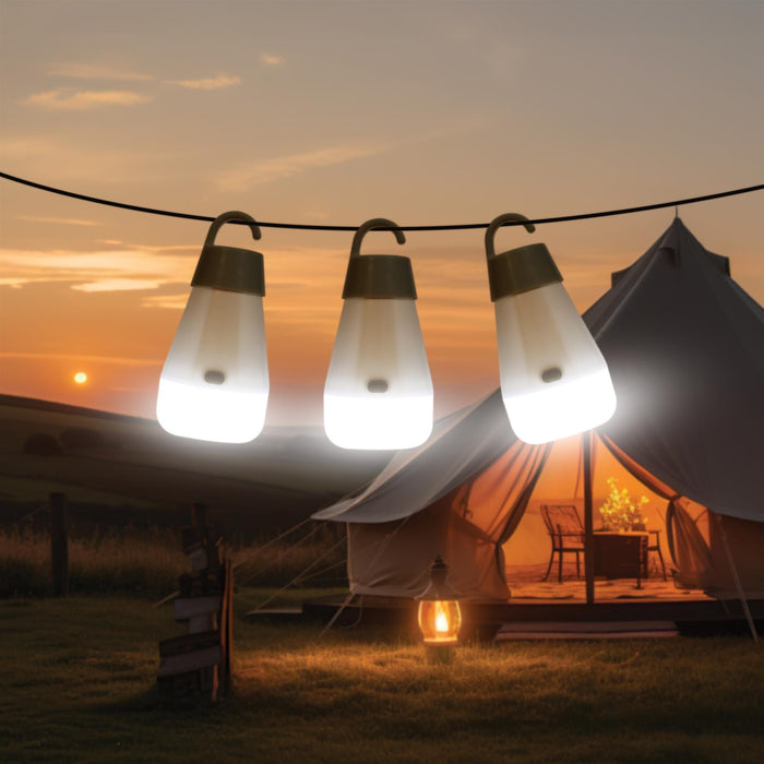 Leisurewize Colour Changing LED Camping Orb Light Set Leisurewize - UK Camping And Leisure