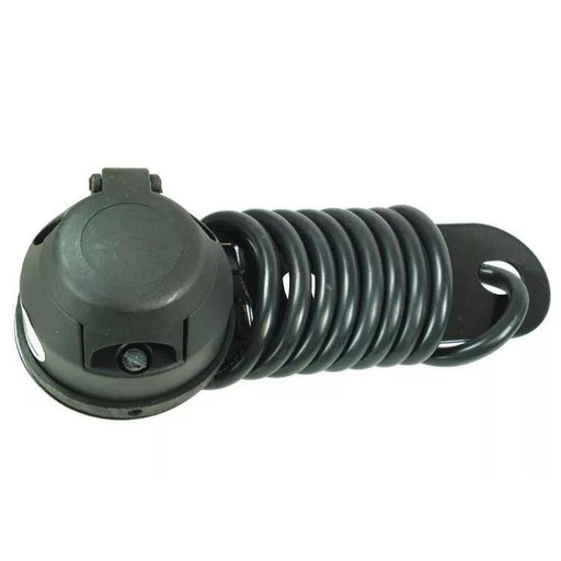 12N PRE-WIRED 7PIN SOCKET & BACK PLATE WITH 2M CABLE BK