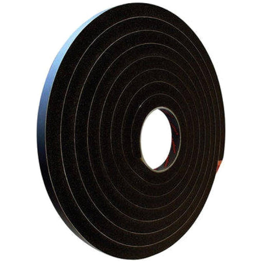 Window & Door Foam EPDM Self Adhesive 12mm x 12mm x 5 Metres Black for Caravan/M Nova - UK Camping And Leisure