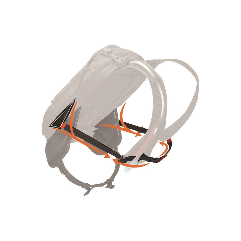 Thule Rail  12L Obsidian Grey Hydration Pack Thule - UK Camping And Leisure