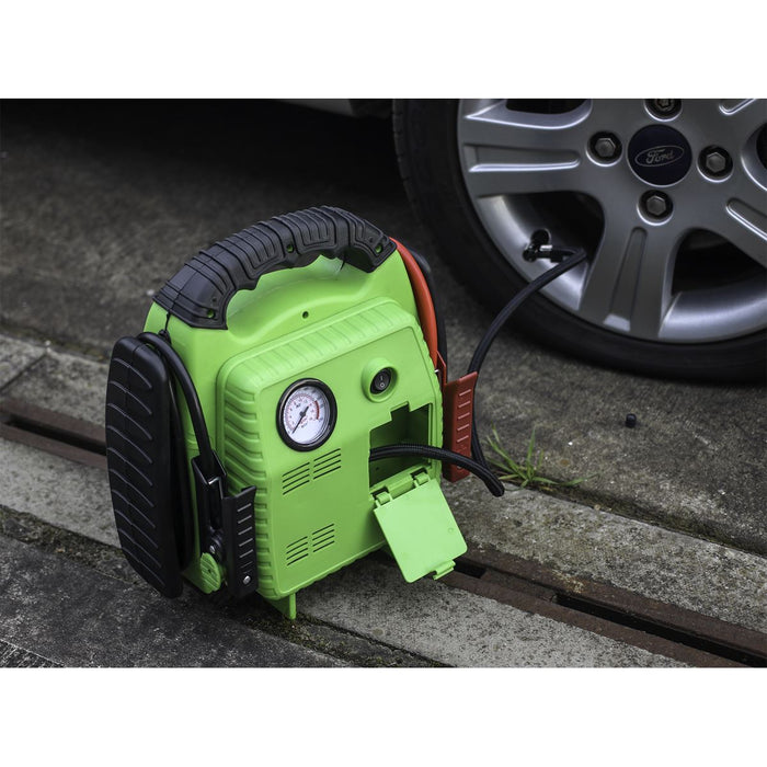 Sealey 12V RoadStart Emergency Power Pack 900 Peak Amps Car Battery Booster Sealey - UK Camping And Leisure
