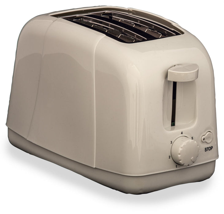 Quest Scotsman 2 Slice Caravan Motorhome Low Wattage Toaster - Cream Quest - UK Camping And Leisure