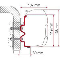 Fiamma F45 Adapter Kit Hymercamp 450 98655-275