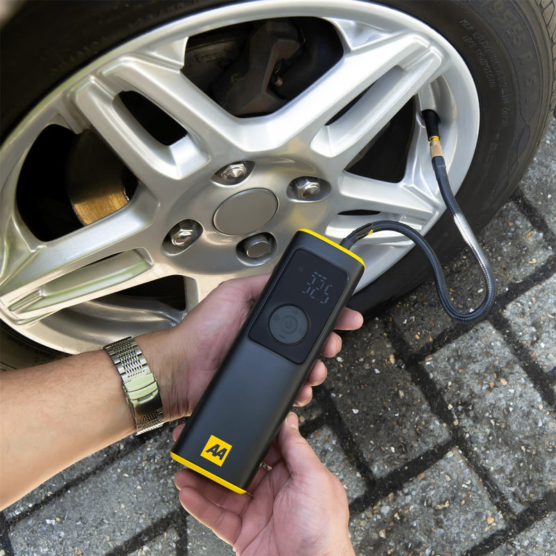 AA Rechargeable Tyre Inflator With Power Bank 12V USB - View 9