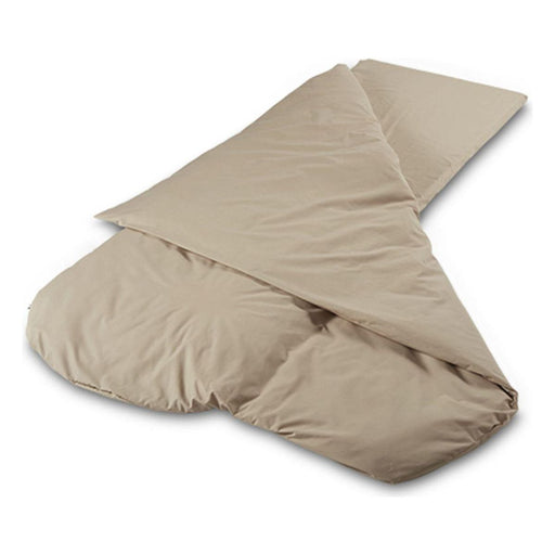 Cappuccino Compact Duvalay 4.5 Tog Dual Season Sleeping Bag Duvet & Topper CAPPUCCINO Duvalay - UK Camping And Leisure