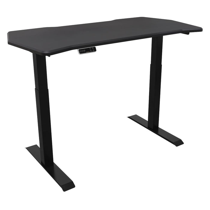 Dellonda  Electric Height Adjustable Standing Desk 1400 x 700mm Dual Motor 100kg Dellonda - UK Camping And Leisure