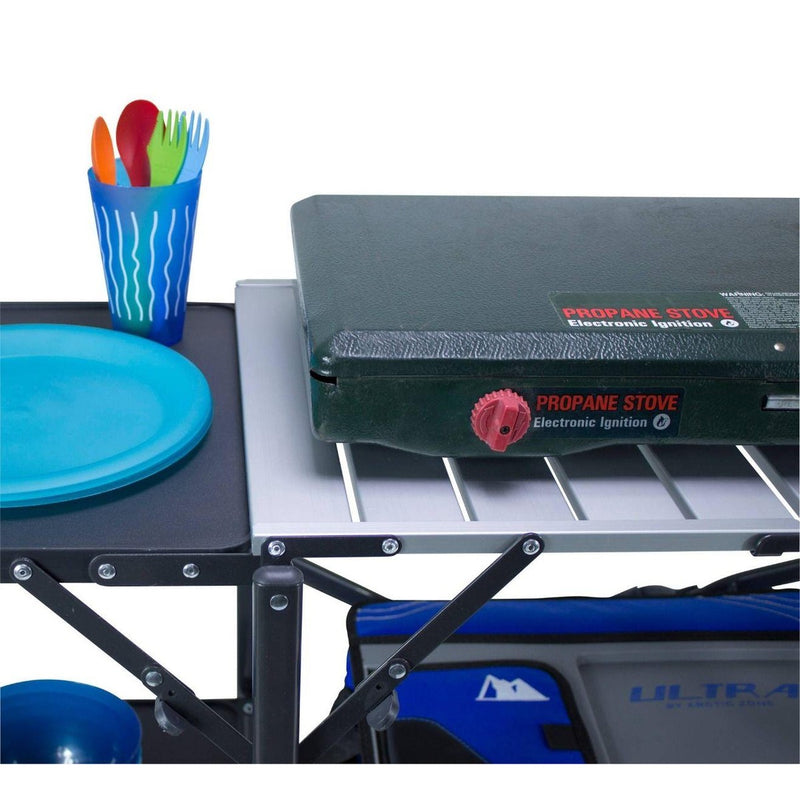 GCI Outdoor Slim-Fold Cook Station Portable Camping Kitchen - View 11