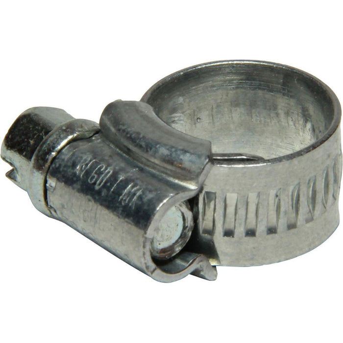 Jubilee Hose Clip 9.5-12mm Zinc Plated Mild Steel Size 000MS - secure hose conne