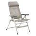 Travellife Lucca Recliner Comfort Grey 2130260 Travellife - UK Camping And Leisure