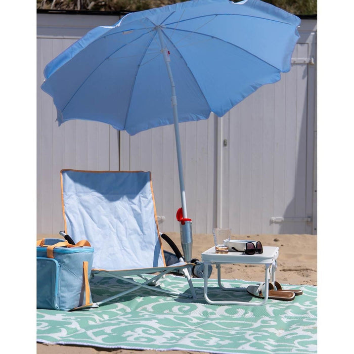 Bo-Camp Pastel Collection Table Yvoire Compact 56 x 34cm Bo-Camp - UK Camping And Leisure