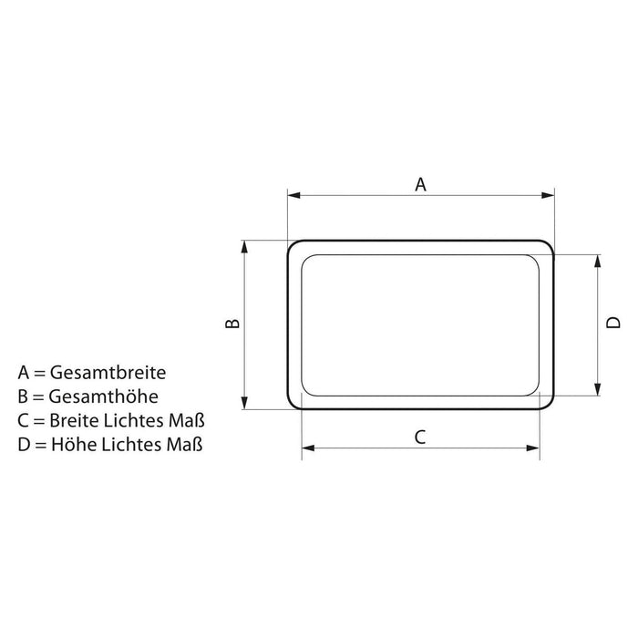 Dometic 1000X500 S4 sliding window 9104100181 Dometic - UK Camping And Leisure