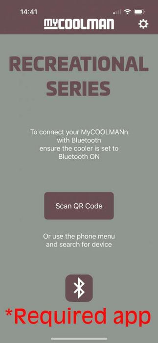 myCOOLMAN 78L Icebox Large Heavy-Duty Hard Cooler with Drain Plug, Tie-Down Points & Bottle Opener