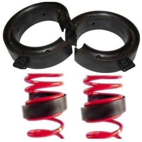 26-38mm Coil Spring Assister Gap Towing Car Suspension Heavy Duty Rubber Leisurewize - UK Camping And Leisure