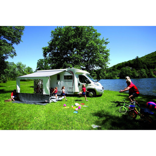 Fiamma F45S Polar White 4M Royal Grey 06280C01R Fiamma - UK Camping And Leisure