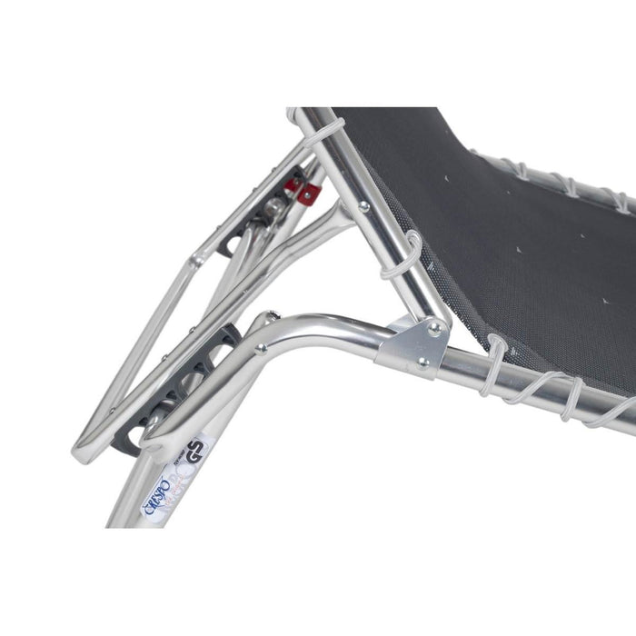 Crespo Lounger XL AL/364 Dark Grey Crespo - UK Camping And Leisure