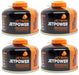 4x Jetboil JetPower Butane Gas Fuel 100g Canister Jetboil - UK Camping And Leisure