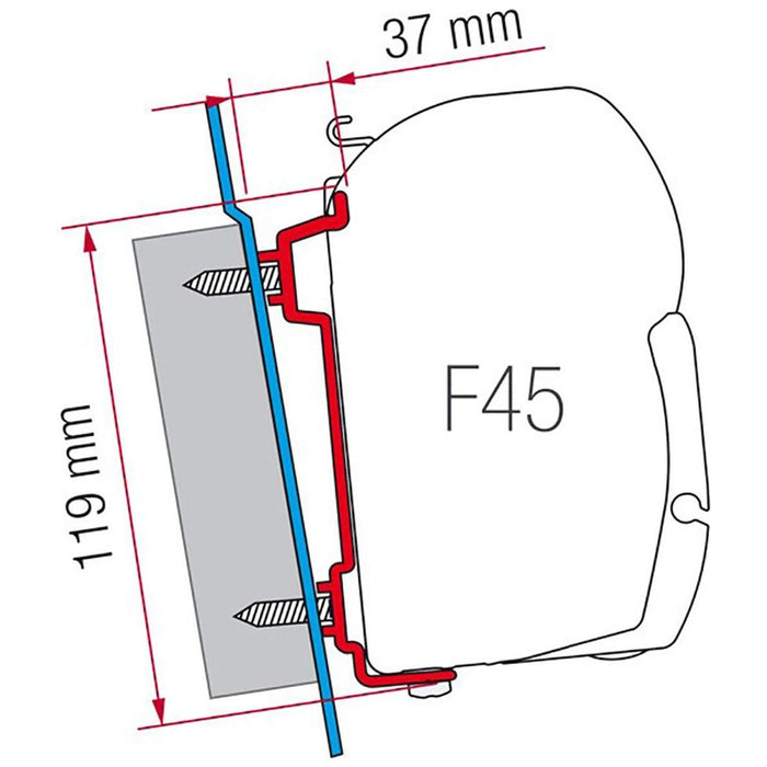 Fiamma Kit for Ford Hi Roof/Sprint/VW RVs Fiamma - UK Camping And Leisure