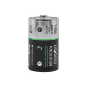 Lighthouse D LR20 Alkaline Batteries 14800 mAh (Pack 2) Lighthouse - UK Camping And Leisure