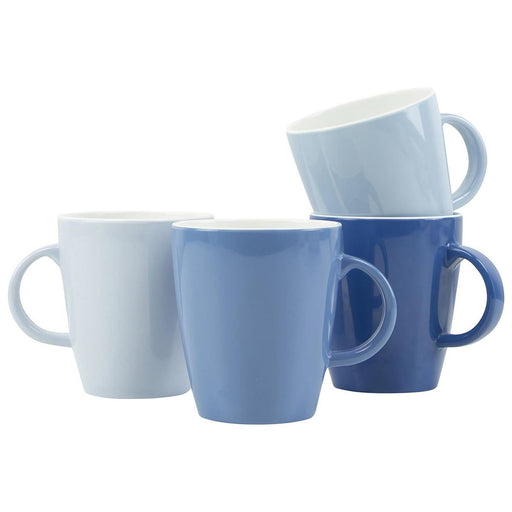 Gimex Colour Line Mug Sky 380ml 4 Pieces Gimex - UK Camping And Leisure