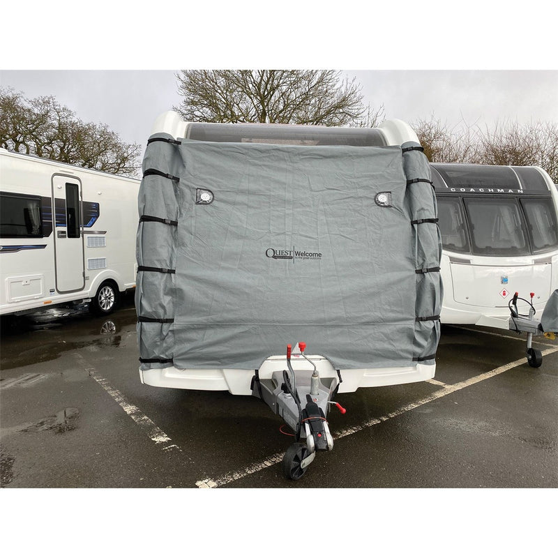 Quest Home is Where You Tow It Breathable Caravan Towing Cover Pro Quest - UK Camping And Leisure