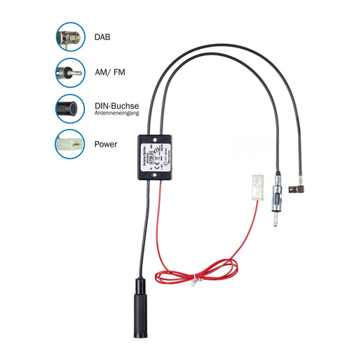 Active Antenna Splitter For Fm/Dab+ PS2912 Antennentechnik Bad Blankenburg - UK Camping And Leisure