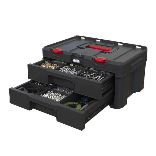 Keter Stack N Roll 2-Drawer Unit Keter - UK Camping And Leisure