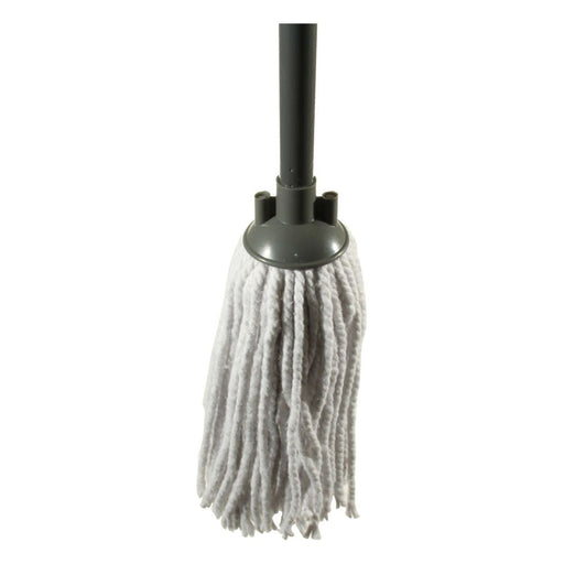 Easily clean floors with the Cotton Mop with Metal Handle Nova - UK Camping And Leisure