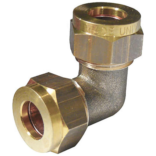 AG Gas Equal Elbow Coupling (3/8" Compression) AG - UK Camping And Leisure