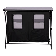 Quest Wooky Hole Camping Cupboard (black) Quest - UK Camping And Leisure