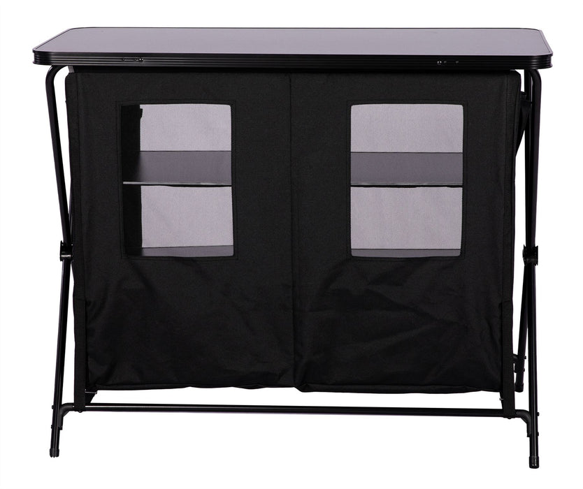 Quest Wooky Hole Camping Cupboard (black) Quest - UK Camping And Leisure