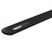 Thule WingBar Evo Roof Bars Black fits Vauxhall Zafira 2011-2014 MPV 5-dr with Flush Rails Thule - UK Camping And Leisure