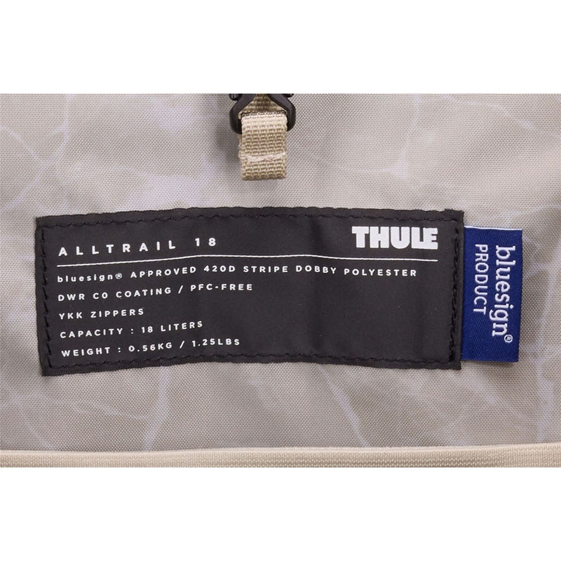 Thule AllTrail 18L daypack with rain cover Faded Khaki tan Thule - UK Camping And Leisure