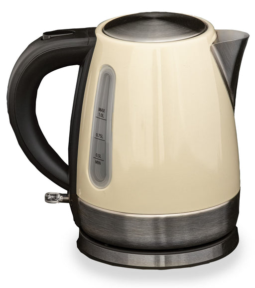 Quest Rocket 1L Caravan Motorhome Low Wattage Kettle - Cream Quest - UK Camping And Leisure